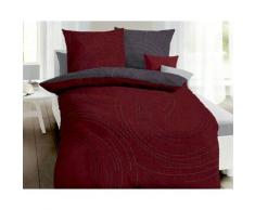 Kaeppel Essential Bettwäsche »Jaro« 285/642 rubin 135x200 cm / 80x80 cm
