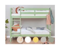 Hoppekids »ECO Comfort« Etagenbett 90x200 cm / weiss