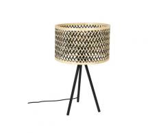 Dutchbone »Isla Bamboo« Tischleuchte 30x95x30 cm