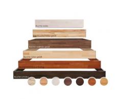 Hasena Wood-Line Massivholz Premium 18 Bettrahmen 100x210 cm / Buche weiss lasiert, lackiert