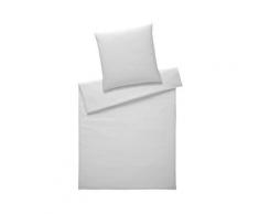 Elegante Seersucker Bettwäsche »Stockholm« 7107-09 Bettwäsche / 155x200 cm / 80x80 cm