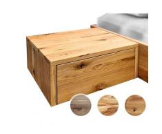 BlackWood »Dolce Vita« Massivholz Nachttisch I ohne Schublade / Wildeiche stone