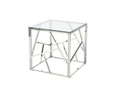 SalesFever »Tala« Beistelltisch silber