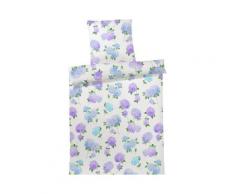 Elegante Satin Bettwäsche »Bretagne« 2205-02 Bettwäsche 155x220 cm / 80x80 cm