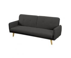 SalesFever »Clik Clak« Klappsofa dunkelgrau