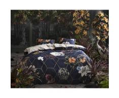 Essenza »Abigail« Satin Bettwäsche Dark Blue 135x200 cm / 80x80 cm