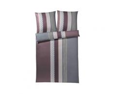 JOOP! »Cornflower Stripes« Deep Wine 4069-01 Bettbezug (Bettwäsche) / 155x200 cm