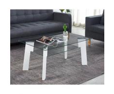 Möbilia »Pascha« Couchtisch aus MDF / 110x60 cm