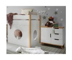 INFANSKIDS »Infanscolor« Kinderzimmer Kommode I weiß weiß