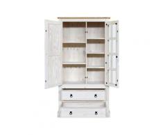 Möbilia »Falko« Vitrine 100x190x41 cm