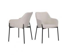 SIT Sit&Chairs »Caro« Armlehnstuhl 2er-Set beige