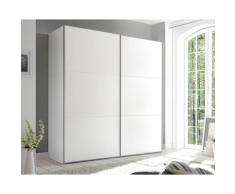 Staud »Includo« Schwebetürenschrank 188 cm / Alu / Weiss