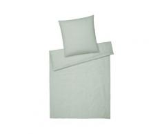 Elegante Casual Bettwäsche »Breeze« Pistazie 7038-14 Bettwäsche 155x220 cm / 80x80 cm