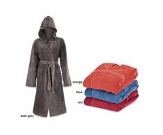 Esprit Stonewash Bademantel red M