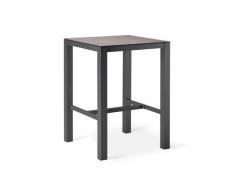Best »Rhodos« Bartisch anthrazit 80x109,5x80 cm