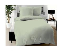 Kaeppel Mako-Satin Bettwäsche »Mapping« 3000/623 jade 155x200 cm / 80x80 cm