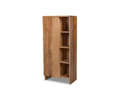 die Faktorei »Massive Nature« Badschrank II 52x112x32 cm / massives Akazienholz