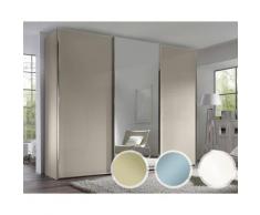 Staud »Sinfonie Plus« Schwebetürenschrank IV 280 cm / 222 cm / Alpinweissglas