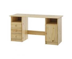 Möbilia »Filonas« Schreibtisch aus massivem Kiefernholz