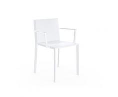 Vondom »QUARTZ« Outdoor Stuhl mit Armlehne – erhältlich in 3 Farben