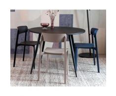 designline »Clive« Stuhl hellbraun