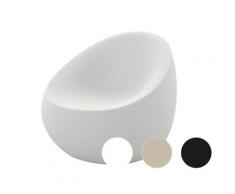 Vondom »STONE« Outdoor Lounge Sessel Lackiert Hochglanz / Black