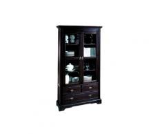 SIT »Samba« Vitrine Antik Akazie massiv