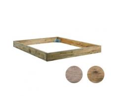 Hasena Oak-Vintage Bettrahmen Cadro 18 Wildeiche 200x190 cm / Wildeiche vintage natur, geölt