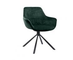 SalesFever »Harvey« Drehstuhl tannengrün 64x82x63 cm