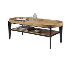 SIT Tom Tailor Mangoholz Couchtisch oval