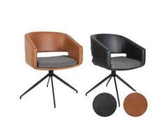 Zuiver Designer-Stuhl Beau schwarz