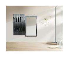 BlackWood »Piaforte schwarz« Massivholz Design-Garderobe – erhältlich in 8 Ausführungen