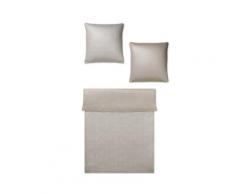 Elegante Comfort-Satin Bettwäsche »Struktur« 2178-7 Bettwäsche 155x220 cm / 80x80 cm