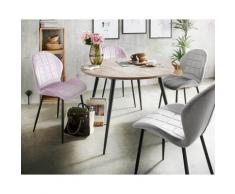 designline »M2H-Wave« Polsterstuhl grau