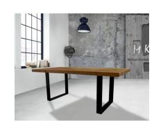 Massivholz »Oskar« Wildeiche Esstisch 220x100 cm