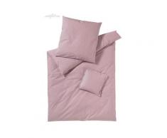 Elegante Perkal Bettwäsche »Classico« Bordeaux 7023-01 Bettwäsche 155x220 cm / 80x80 cm