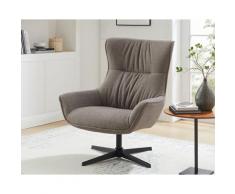 SalesFever »Candida« Drehsessel taupe 85x103x82 cm