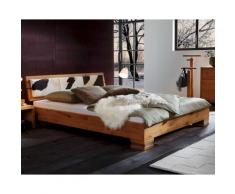 Hasena Oak-Line Wild Massivholzbett Cadro Onito/Alpa – erhältlich in 8 Größen