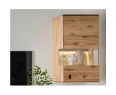 Massivholz »Arosa« Hängevitrine Anschlag rechts