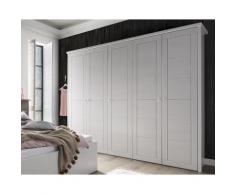 MassivHolz »Vita« Kleiderschrank weiß – erhältlich in 2 Größen