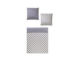 Covered Mako-Satin Bettwäsche »Dots« 717-2 Bettwäsche 135x200 cm / 80x80 cm