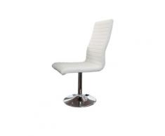 SalesFever »Lio« Drehstuhl 4er-Set weiß 45x106x65 cm