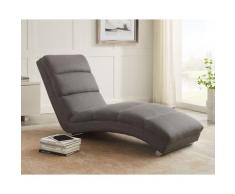 SalesFever »Sento« Chaiselongue Strukturstoff grau 170x82x60 cm