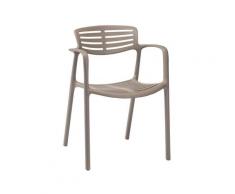 Resol »Toledo Aire« Outdoor Stuhl Ivory