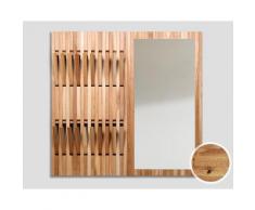 BlackWood »Piaforte Wildeiche« Massivholz Design-Garderobe – erhältlich in 8 Ausführungen