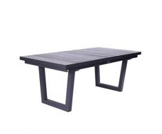 La Casa »Palma« Ausziehtisch grau-braun