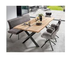 Massivholz »Epoxid« Tabula Rasa Esstisch Baumkante – erhältlich in 8 Größen