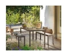 NARDI »Rio« Alu-Garten-Tisch 210 weiss