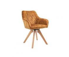 SalesFever »Mercur« Armlehnstuhl gold