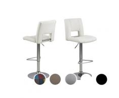 Actona »Sylvia« Barhocker 41,5x115x52 cm / schwarz lederlook